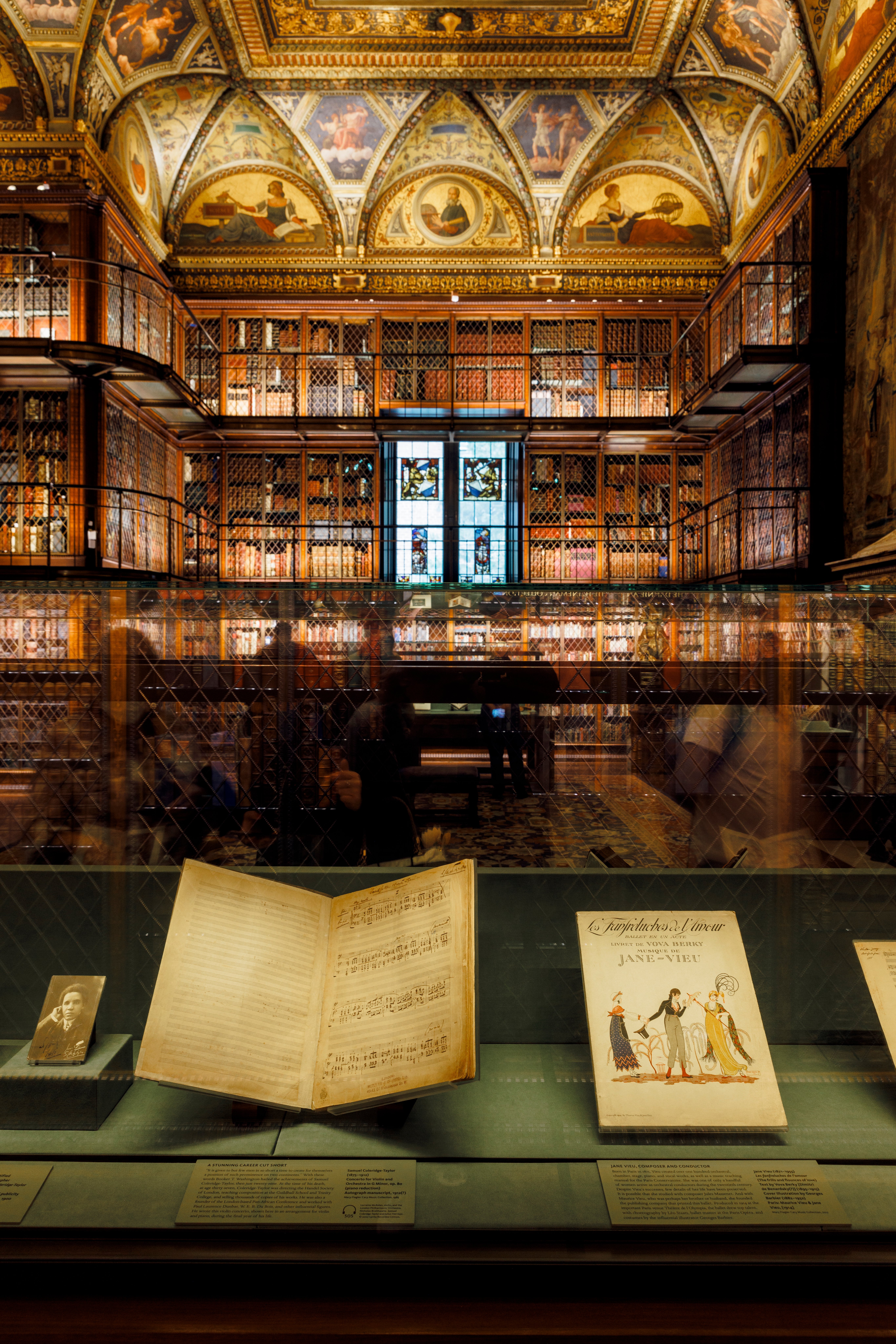 Image of the library at The Morgan