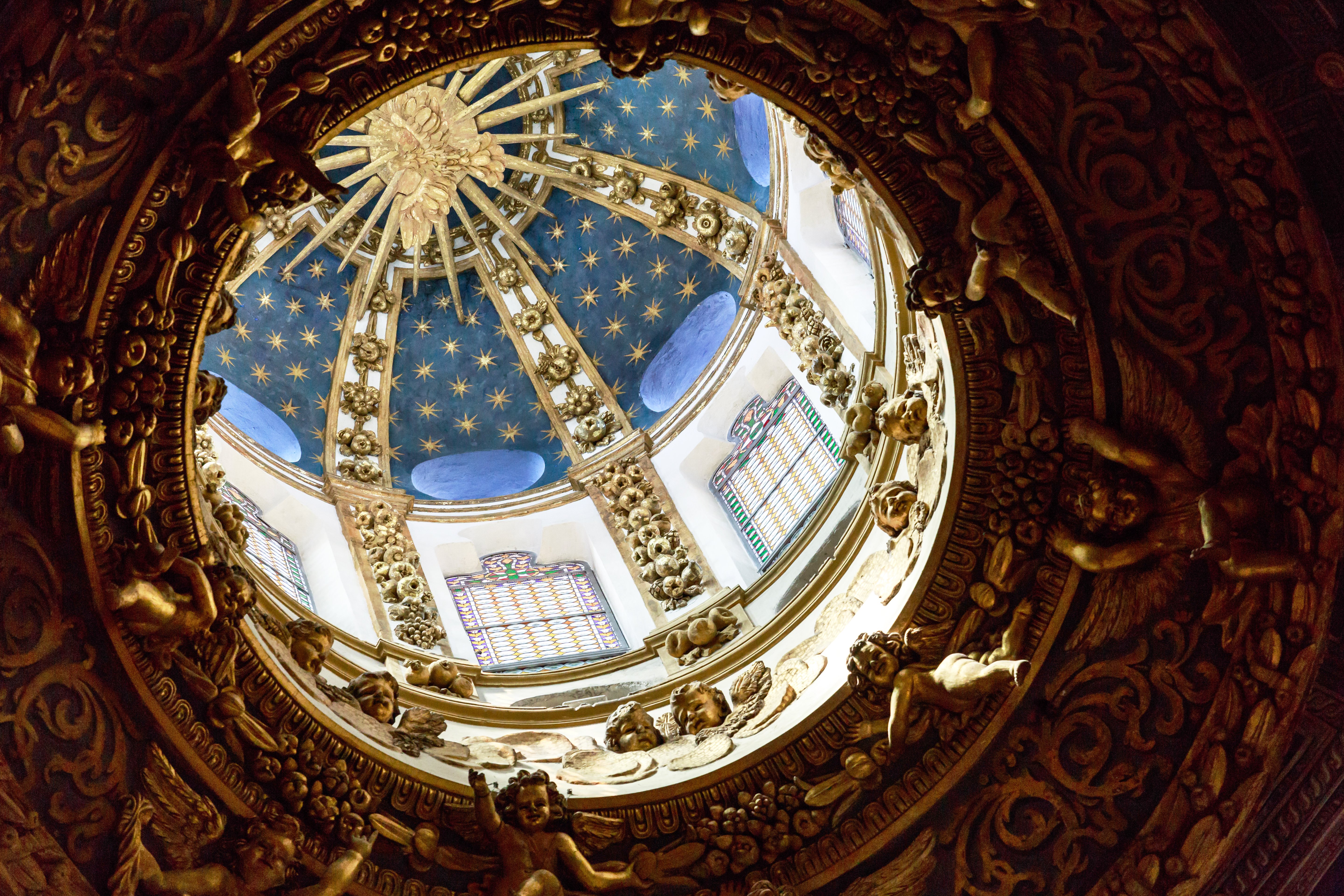 Image of the dome in Siena Cathedral